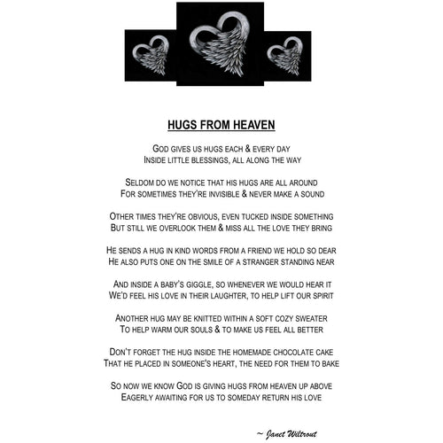 Product_Hug from Heaven, Shop_JW ArtWorx, Product_Christian Art & Gifts